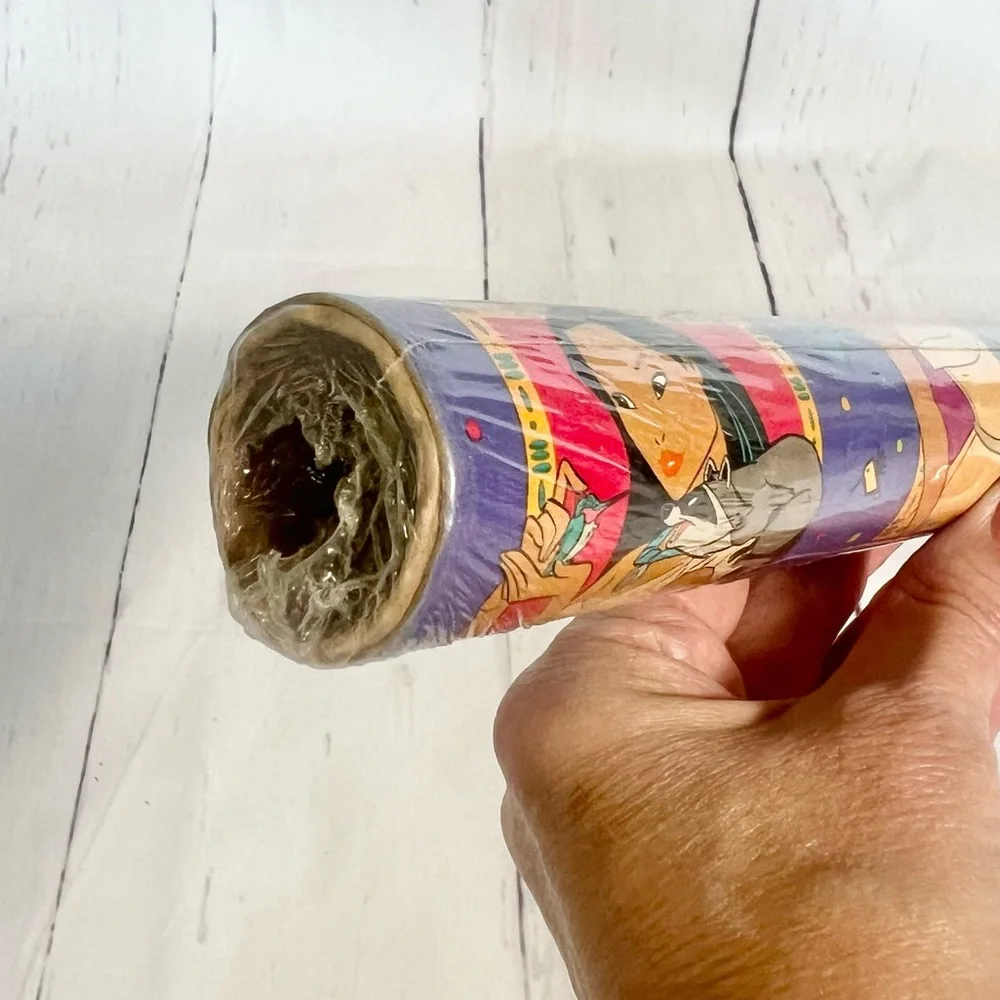 Vintage 90s Disney Pocahontas Gift Wrap Wrapping Paper Roll New and sealed